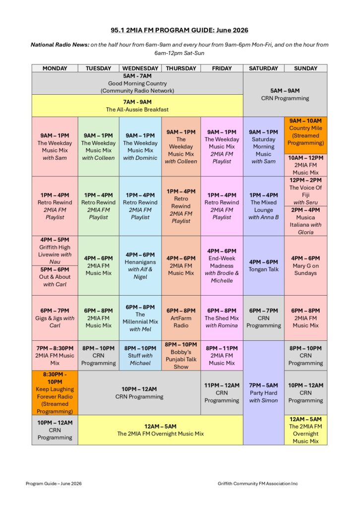 Program Guide -